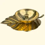 Brass Pipal Leaf Shape Diya